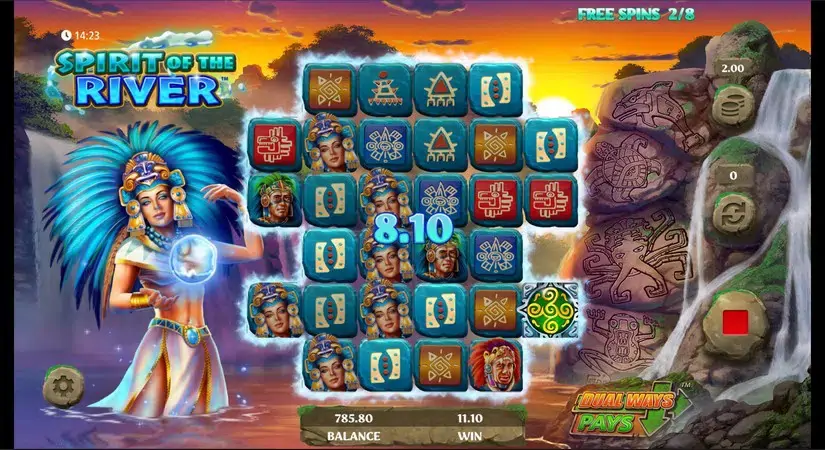 Spirit of the River slot screenshot 5