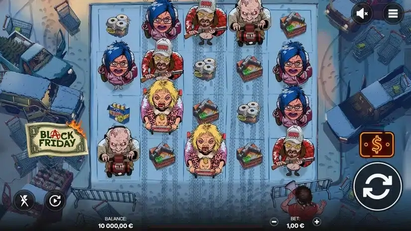 Black Friday slot screenshot 1
