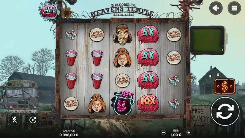 Brainwashed slot screenshot 