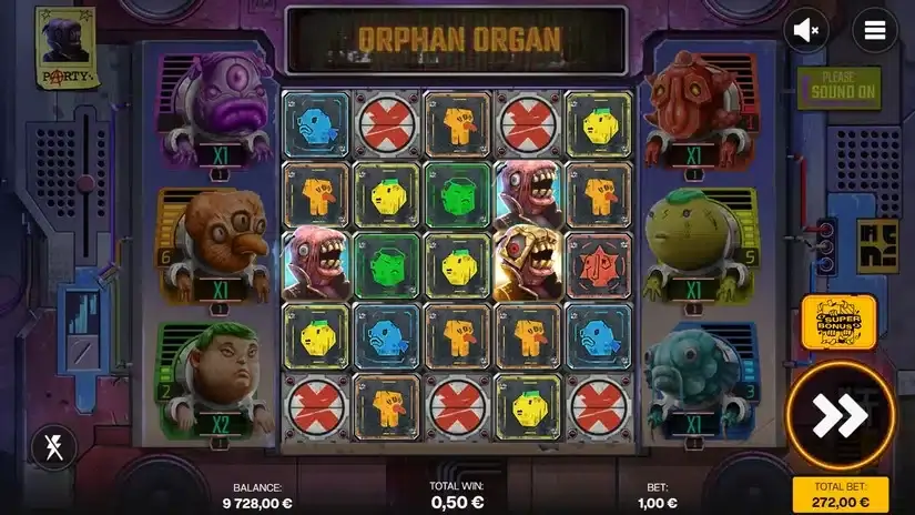 Orphan Organ slot screenshot 3