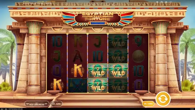Egyptian Mega Fortune slot screenshot 4