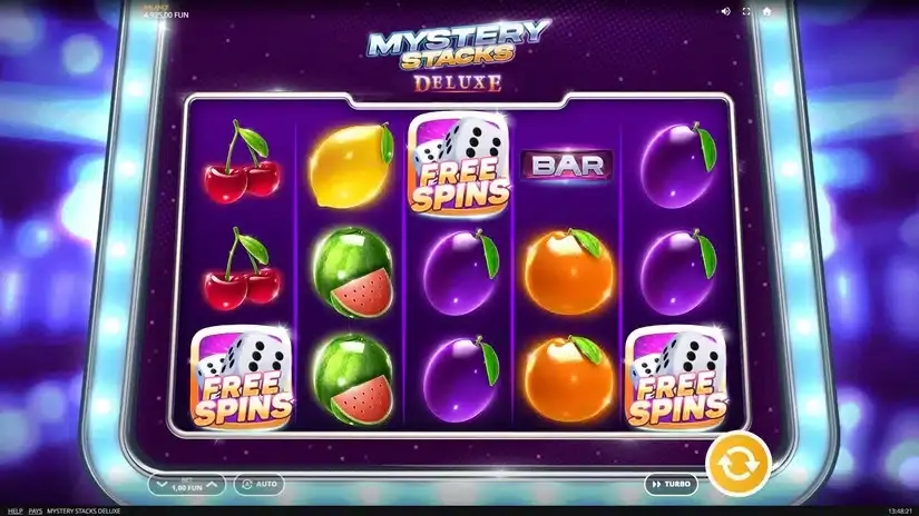 Mystery Stacks Deluxe slot screenshot 2