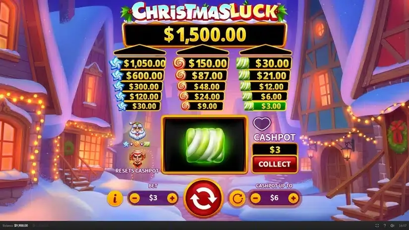 Christmas Luck slot screenshot 2