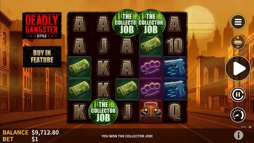 Deadly Gangster Style slot screenshot 5