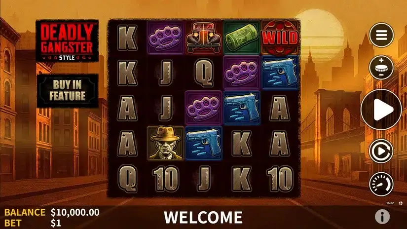 Deadly Gangster Style slot screenshot 1