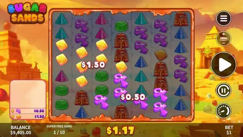 Sugar Sands slot screenshot 