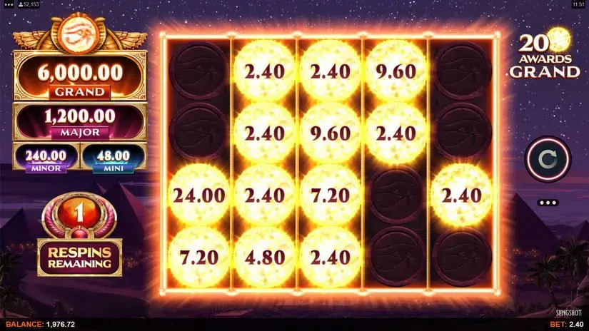Links of Ra slot screenshot 3