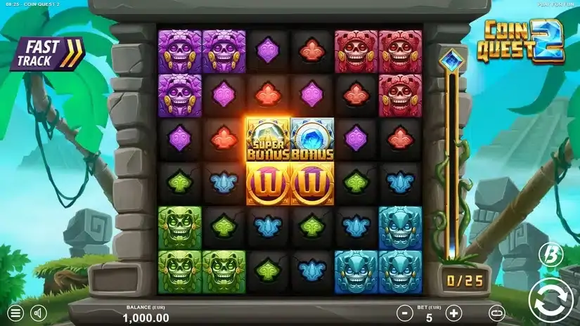 Coin Quest 2 slot screenshot 