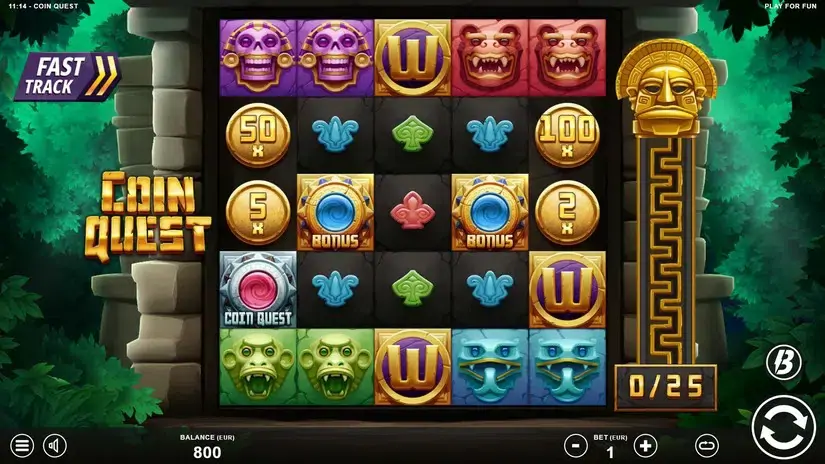 Coin Quest slot screenshot 