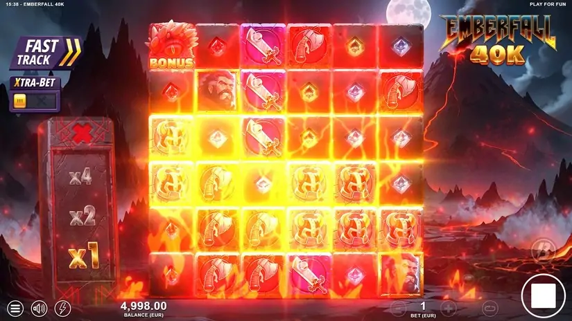 Emberfall 40K slot screenshot 2