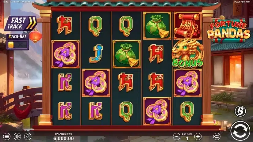 Fortune Pandas slot screenshot 