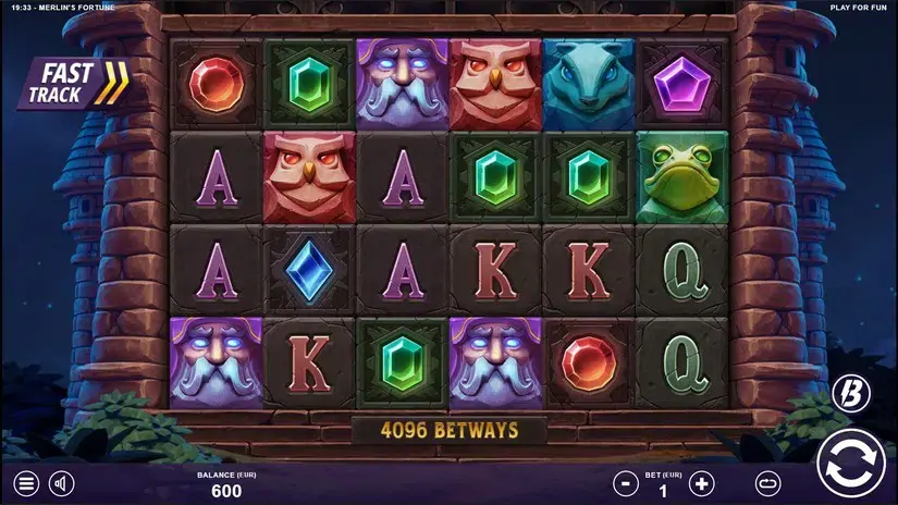 Merlin’s Fortune slot screenshot 3