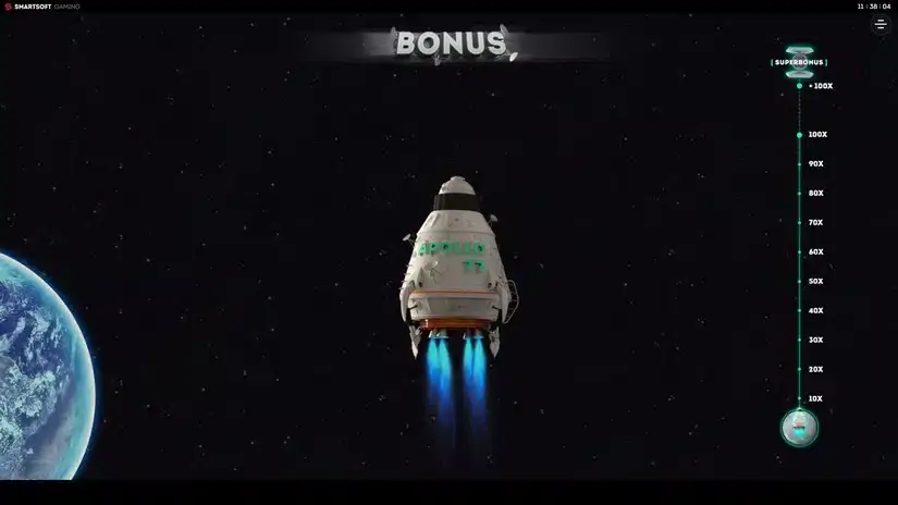 Apollo 77 slot screenshot 2