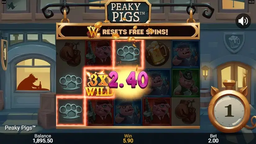 Peaky Pigs slot screenshot 5