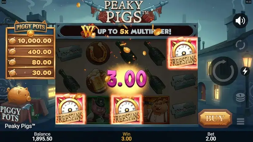 Peaky Pigs slot screenshot 3