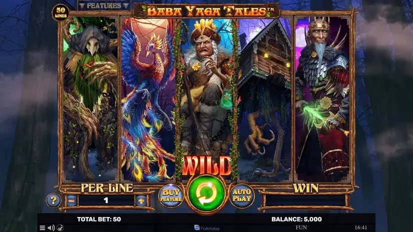 Baba Yaga Tales slot screenshot 1