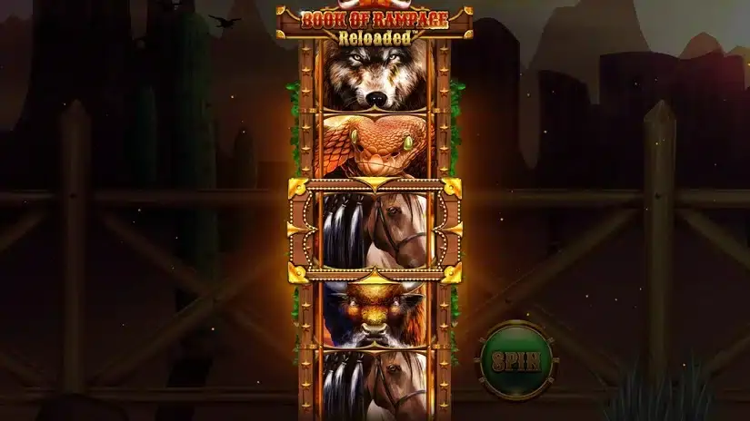 Book Of Rampage Reloaded slot screenshot 4