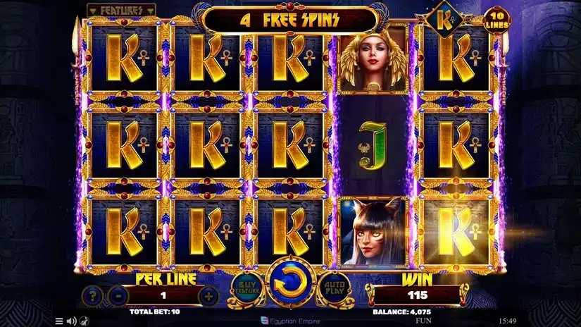 Book of The Divine slot screenshot 5