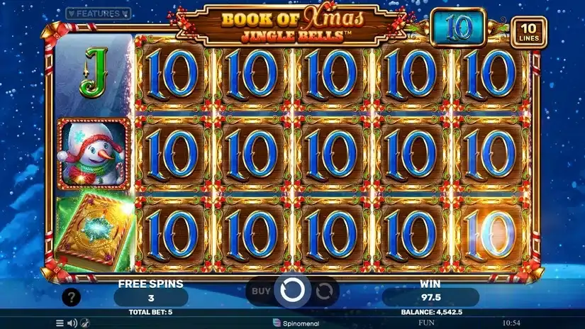 Book of Xmas Jingle Bells slot screenshot 5