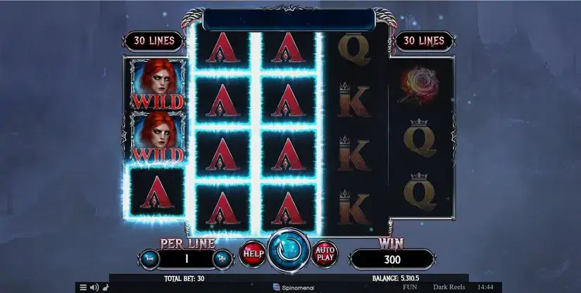 Dark Reels slot screenshot 4