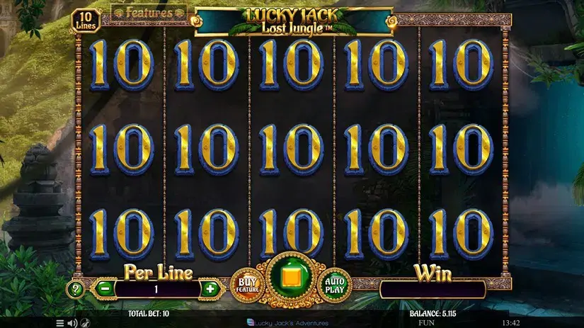 Lucky Jack Lost Jungle slot screenshot 7