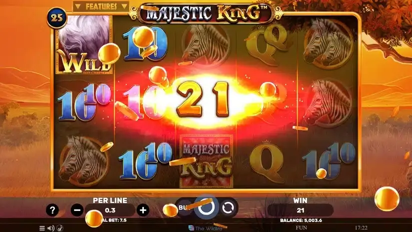 Majestic King slot screenshot 3