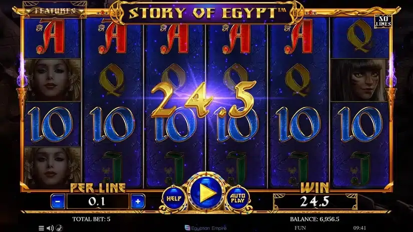 Story of Egypt – Egyptian Darkness slot screenshot 3