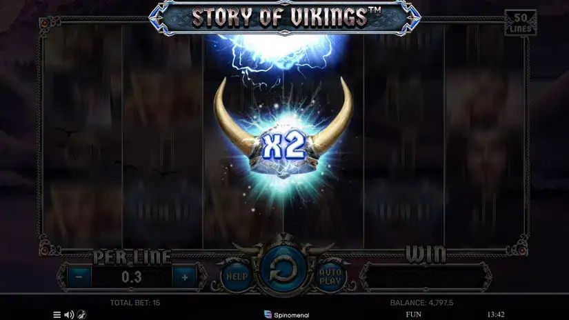 Story Of Vikings slot screenshot 3