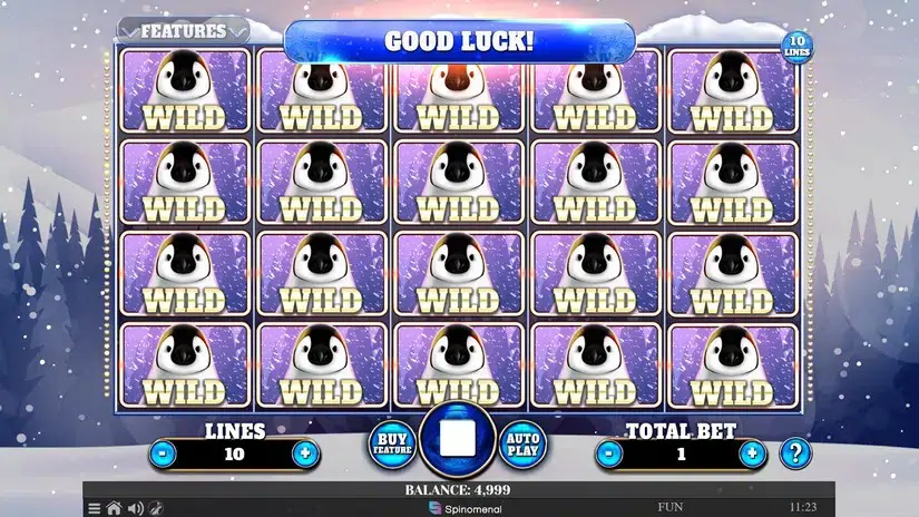 Wild Penguin slot screenshot 6