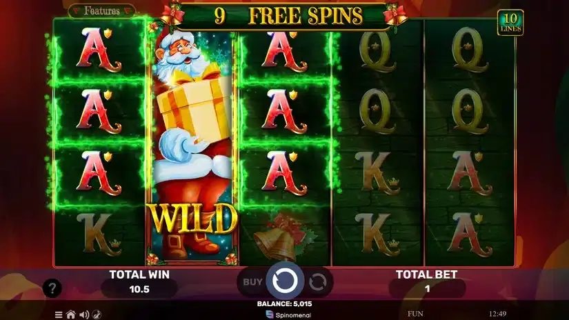 Wild Santa 2 slot screenshot 5