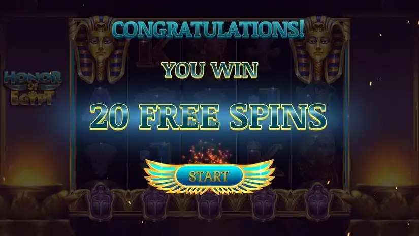 Honor of Egypt slot screenshot 3