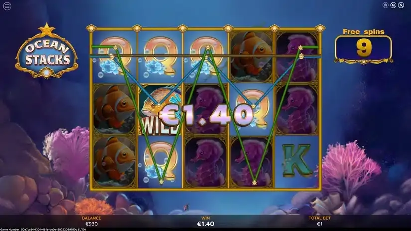 Ocean Stacks slot screenshot 6