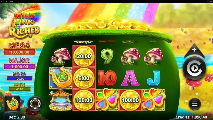 Wild Link Riches slot screenshot 