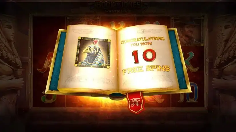 Book of Jones Golden Book slot screenshot 3