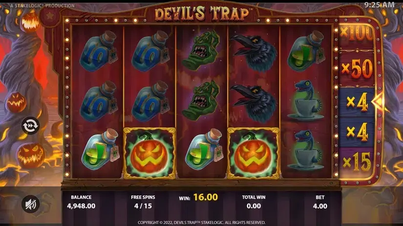 Devil’s Trap slot screenshot 4
