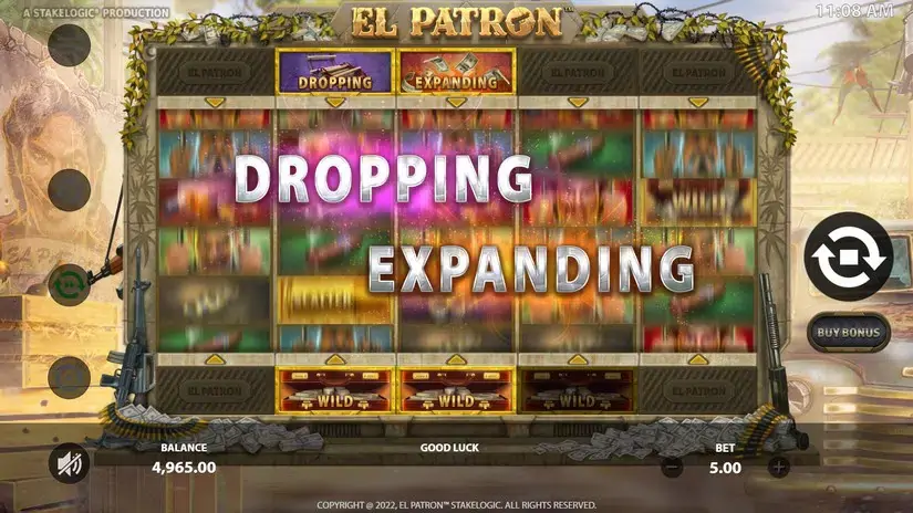 El Patron slot screenshot 2