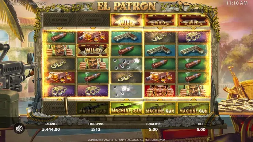 El Patron slot screenshot 6