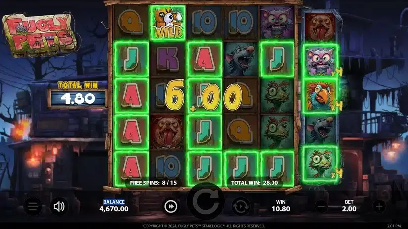 Fugly Pets slot screenshot 5