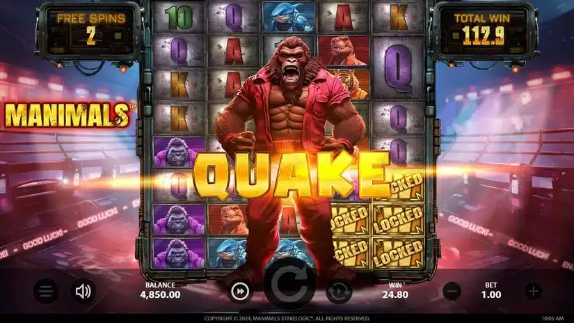 Manimals slot screenshot 5