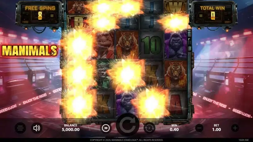 Manimals slot screenshot 3