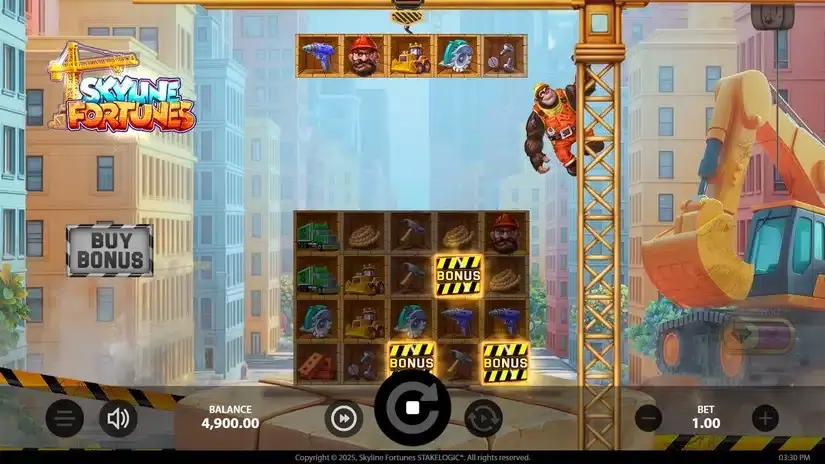 Skyline Fortunes slot screenshot 1