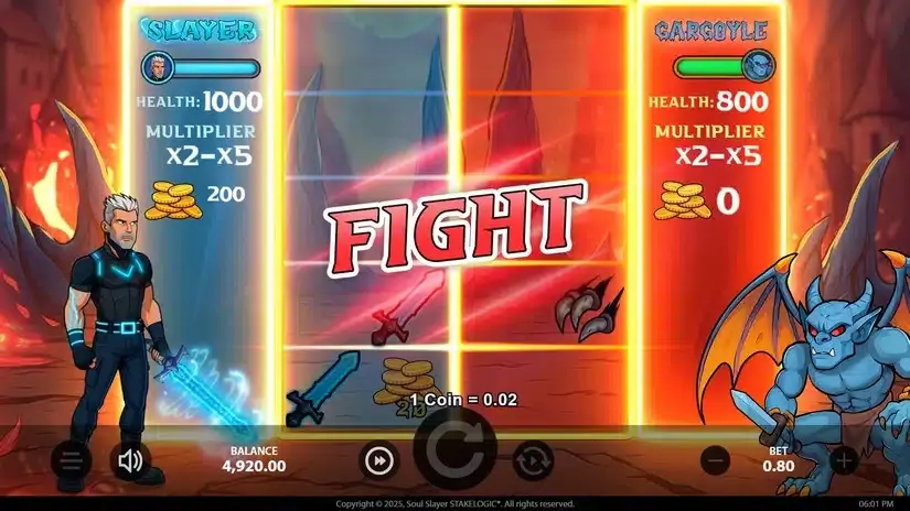 Soul Slayer slot screenshot 6