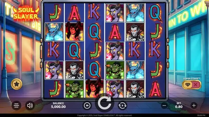 Soul Slayer slot screenshot 