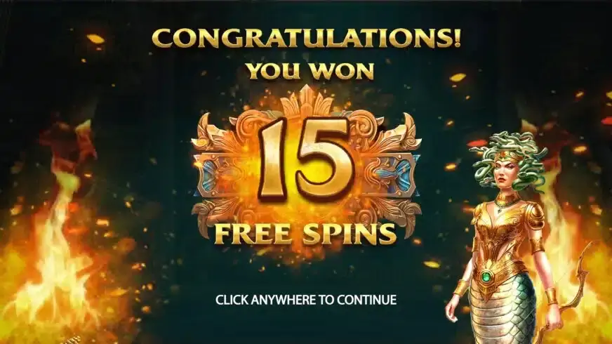 Stone Gaze of Medusa slot screenshot 3