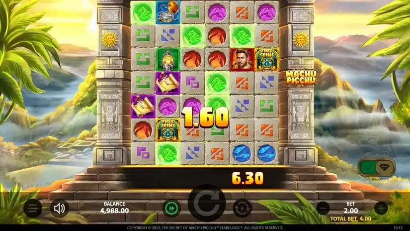 The Secret of Machu Picchu slot screenshot 2