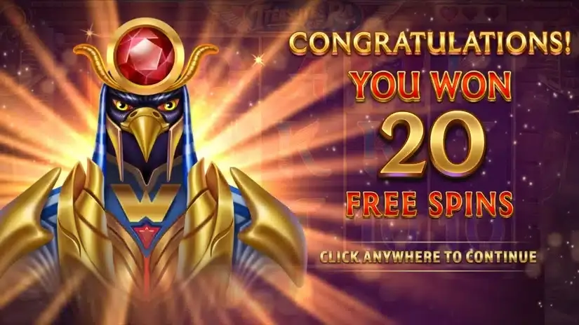 Treasures of Ra slot screenshot 3