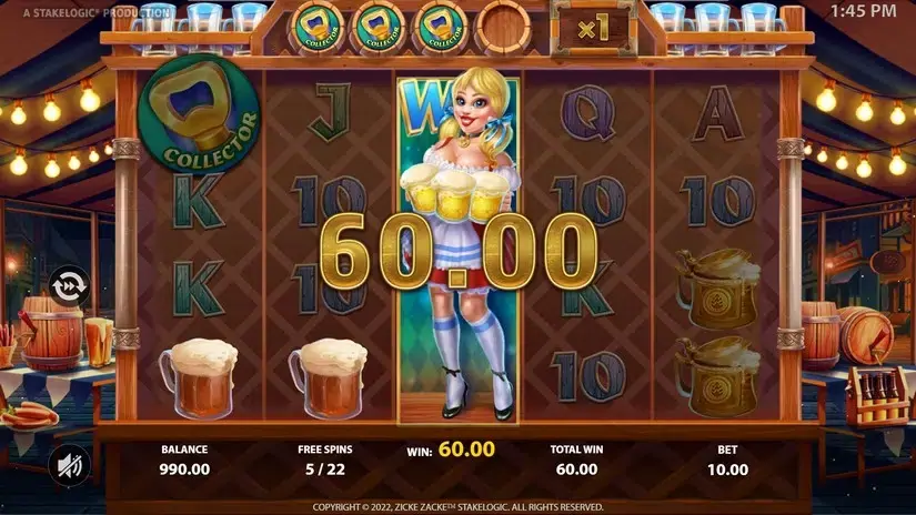 Zicke Zacke slot screenshot 5