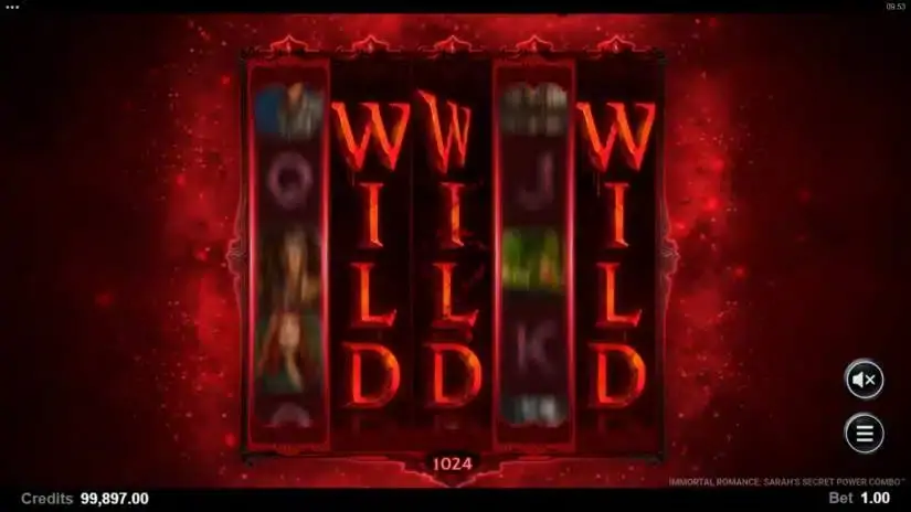 Immortal Romance Sarah’s Secret slot screenshot 3
