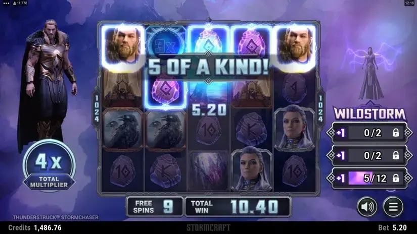 Thunderstruck Stormchaser slot screenshot 8