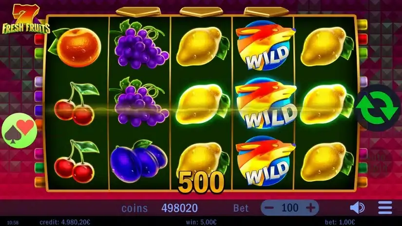 7 Fresh Fruits slot screenshot 